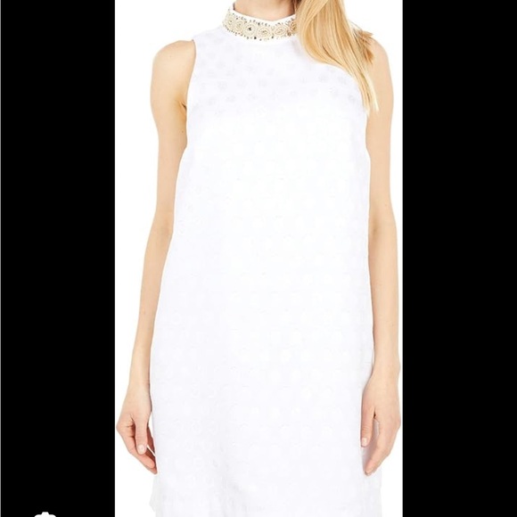 White on white Lilly Pulitzer dress - Picture 9 of 9